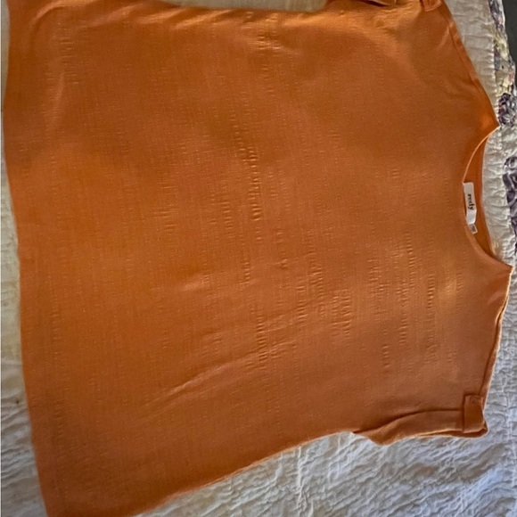 redy Tops - Elegant Orange Blouse by Madewell